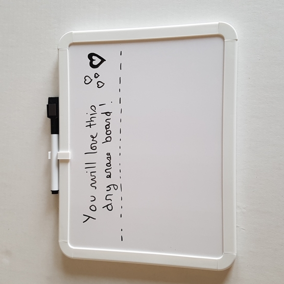 2 pcs Dry Erase Board Tableau blanc with Dry-erase Marker 8.5"x11" In. O… - Picture 5 of 7